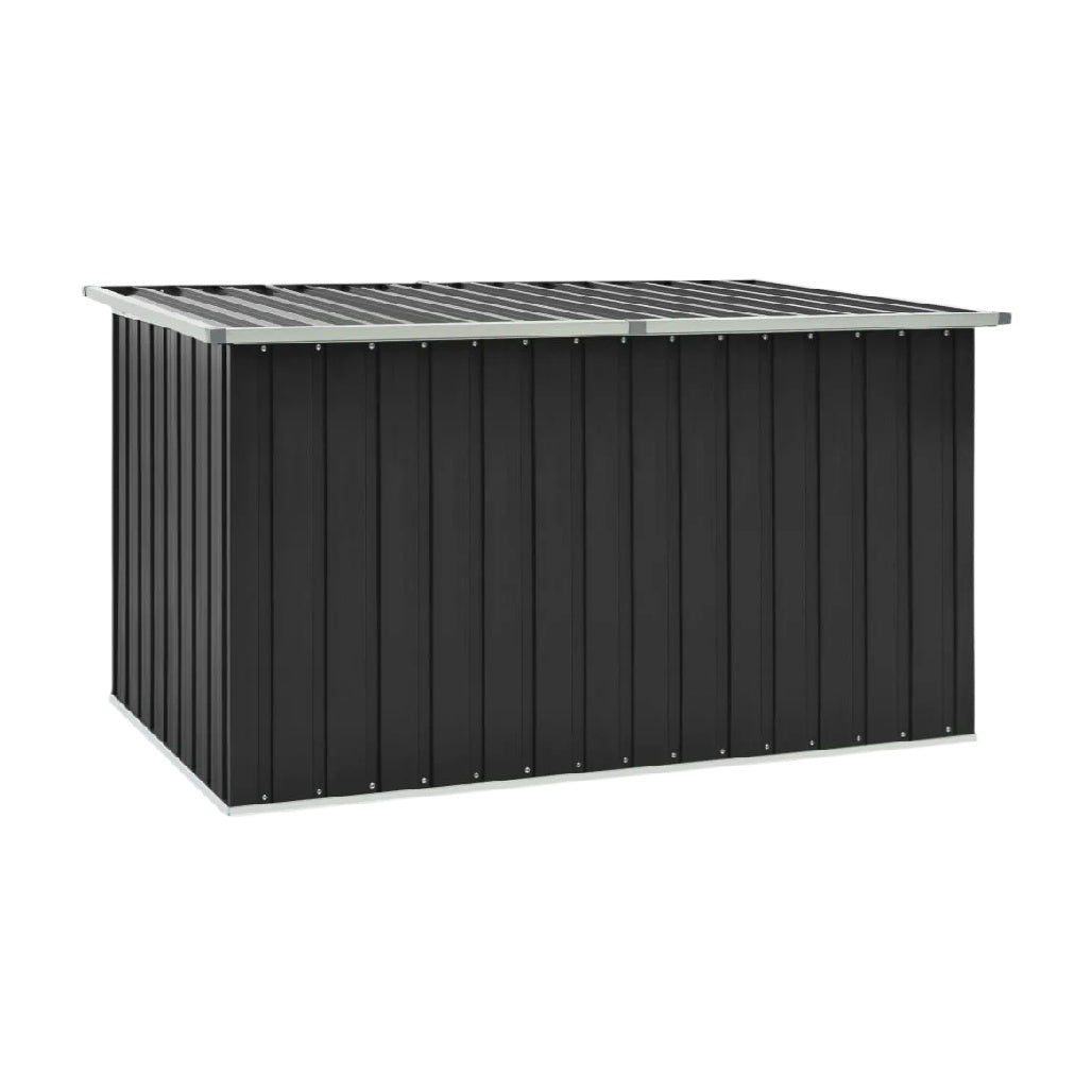 屋外収納ボックス　ガーデン用品の保管用　金属製　150 x 100 x 90