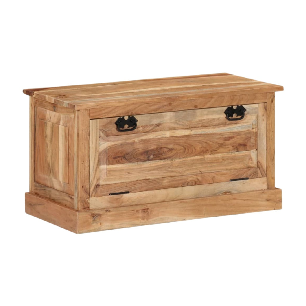 木製収納ボックス - 収納や整理に適したアイテム - 天然木製 - 100 x 50 x 50